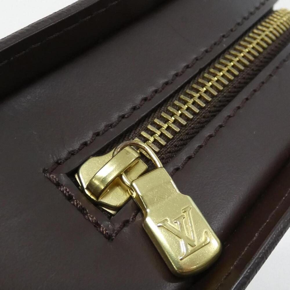 LOUIS VUITTON Authentic Brown Damier Clutch Bag - Picture 6 of 9